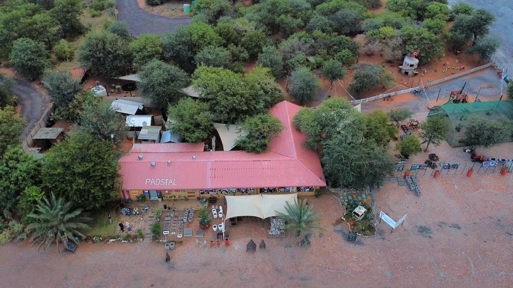 Aerial view of PADSTAL from above